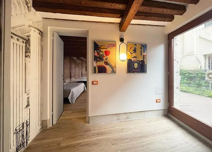 Lägenhet Ca' Consorti Ai Gesuiti - 2 Bedrooms On The Lagoon Stage *